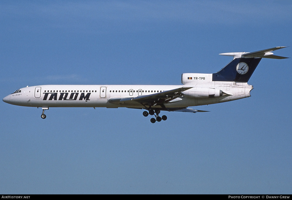 Aircraft Photo of YR-TPB | Tupolev Tu-154B-1 | TAROM - Transporturile Aeriene Române | AirHistory.net #181993