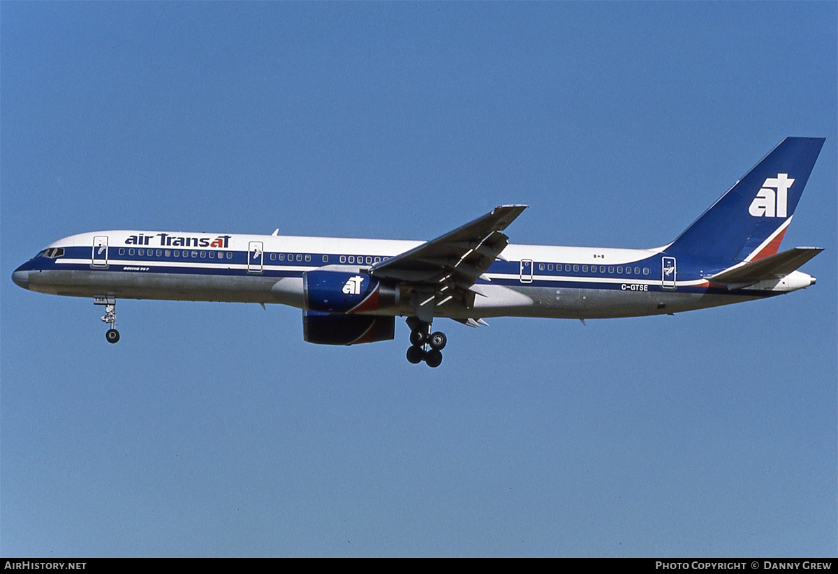 Aircraft Photo of C-GTSE | Boeing 757-23A | Air Transat | AirHistory.net #181995