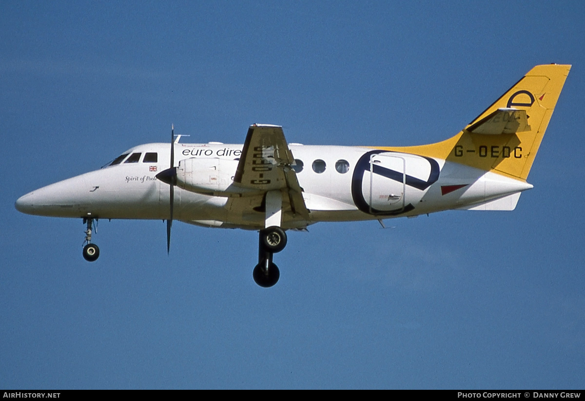 Aircraft Photo of G-OEDC | British Aerospace BAe-3112 Jetstream 31 | Euro Direct Airlines | AirHistory.net #181999