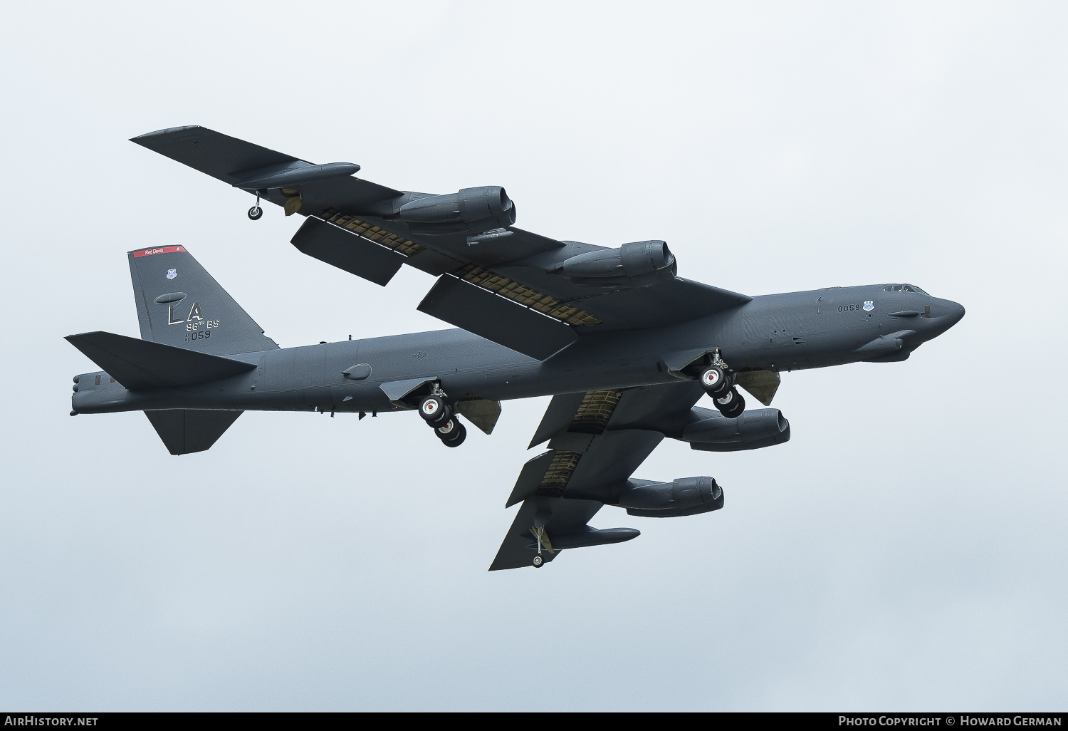 Aircraft Photo of 60-0059 / AF60-059 | Boeing B-52H Stratofortress | USA - Air Force | AirHistory.net #182001