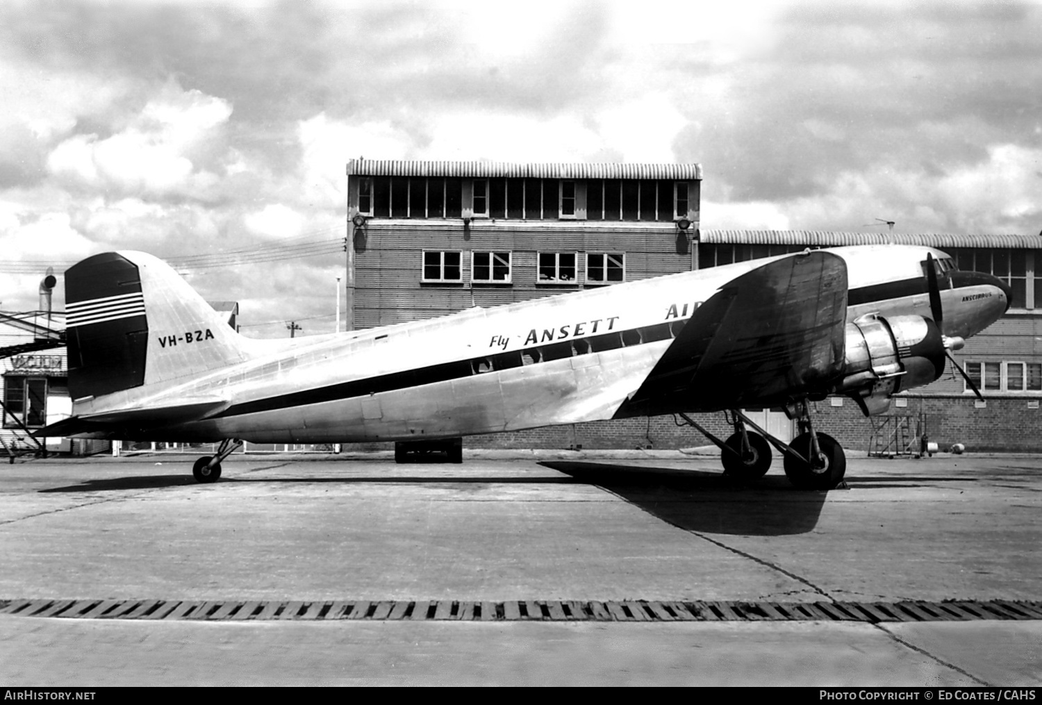 Aircraft Photo of VH-BZA | Douglas C-47 Skytrain | Ansett Airways | AirHistory.net #182009