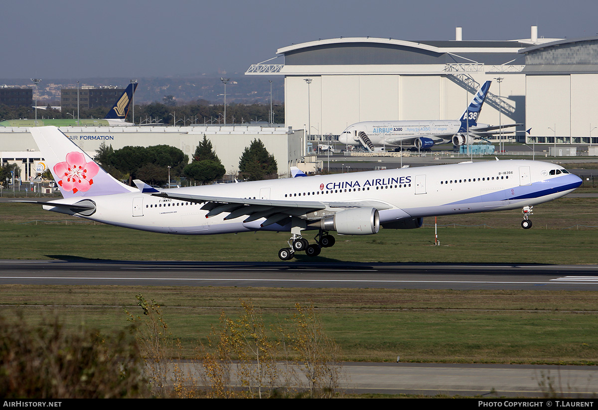 Aircraft Photo of F-WWKD | Airbus A330-302 | China Airlines | AirHistory.net #182027