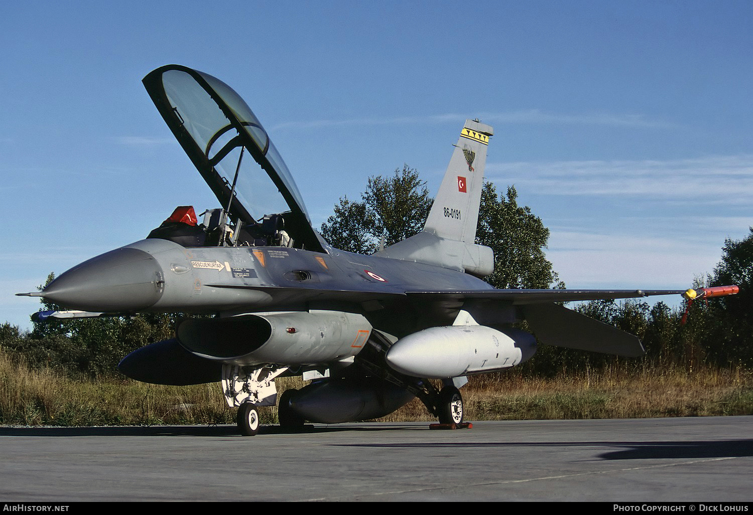 Aircraft Photo of 86-0191 | Lockheed Martin F-16D Fighting Falcon | Turkey - Air Force | AirHistory.net #182030