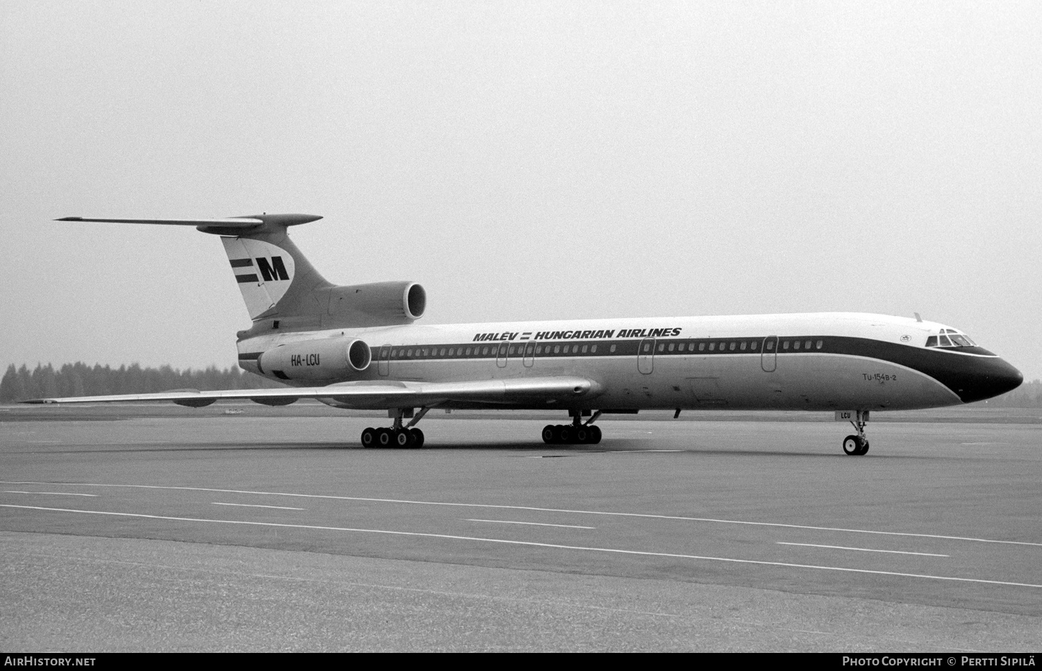 Aircraft Photo of HA-LCU | Tupolev Tu-154B-2 | Malév - Hungarian Airlines | AirHistory.net #182031