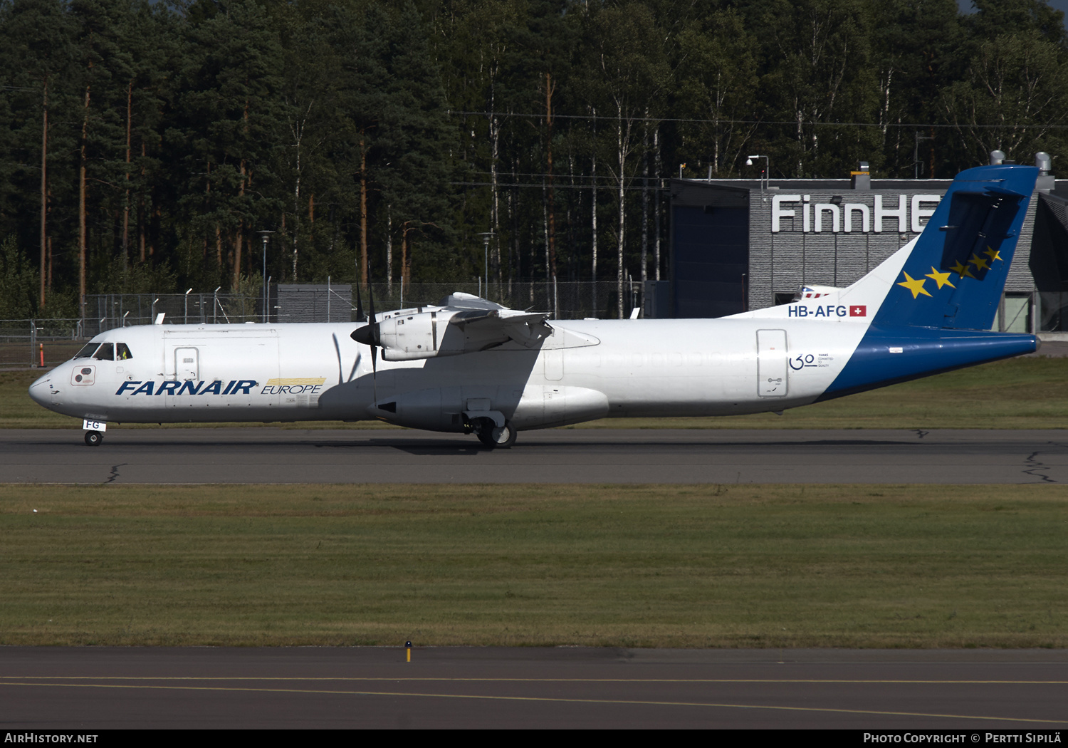 Aircraft Photo of HB-AFG | ATR ATR-72-201/F | Farnair Europe | AirHistory.net #182035