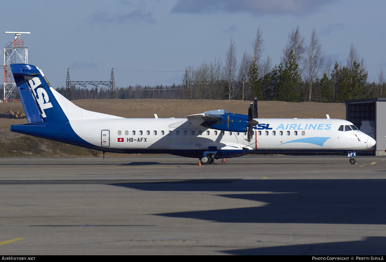 Aircraft Photo of HB-AFX | ATR ATR-72-202/F | ASL Airlines | AirHistory.net #182036