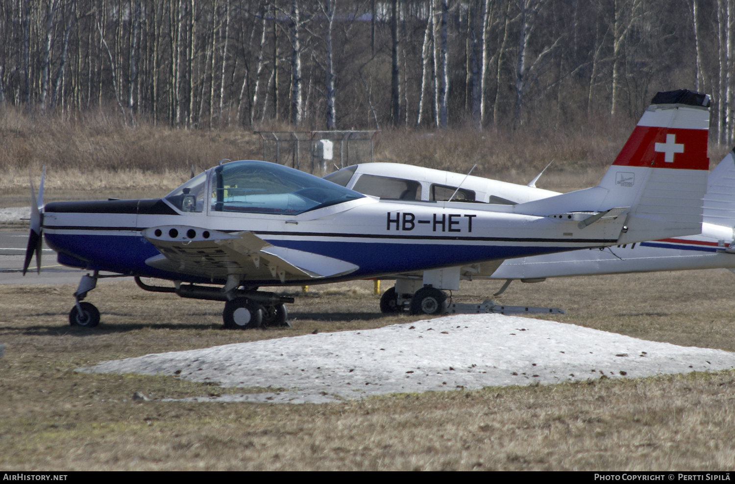 Aircraft Photo of HB-HET | FFA AS-202/15 Bravo | AirHistory.net #182046