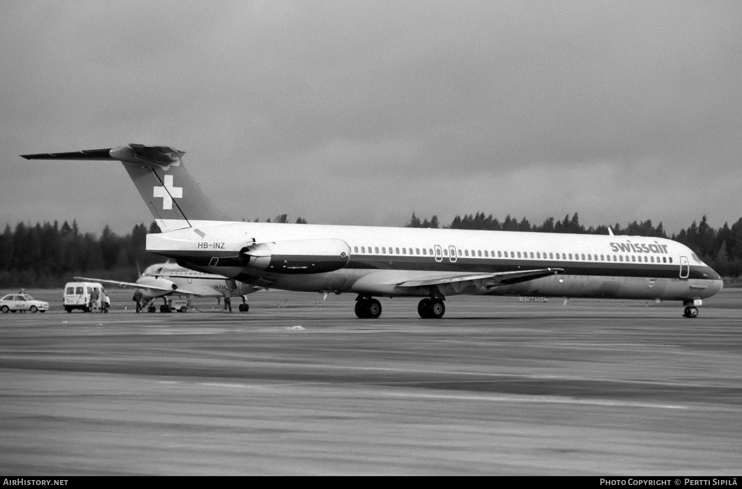 Aircraft Photo of HB-INZ | McDonnell Douglas MD-81 (DC-9-81) | Swissair | AirHistory.net #182053