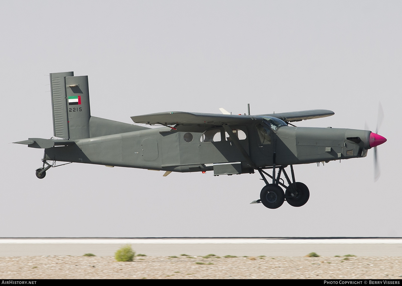 Aircraft Photo of 2215 | Pilatus PC-6/B2-H4 Turbo Porter | United Arab Emirates - Air Force | AirHistory.net #182065