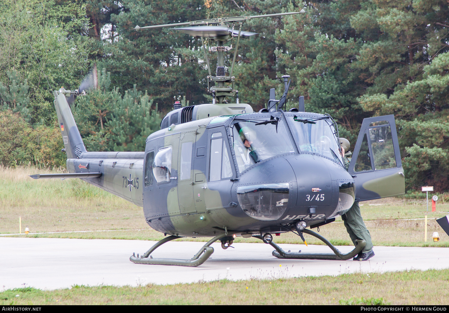 Aircraft Photo of 7345 | Bell UH-1D Iroquois | Germany - Army | AirHistory.net #182067