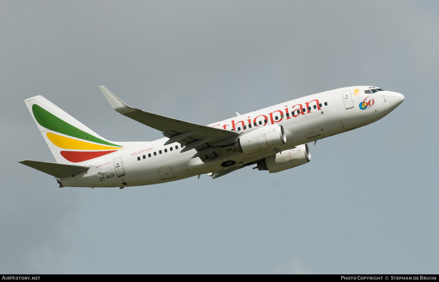 Aircraft Photo of ET-ALU | Boeing 737-76N | Ethiopian Airlines | AirHistory.net #182069