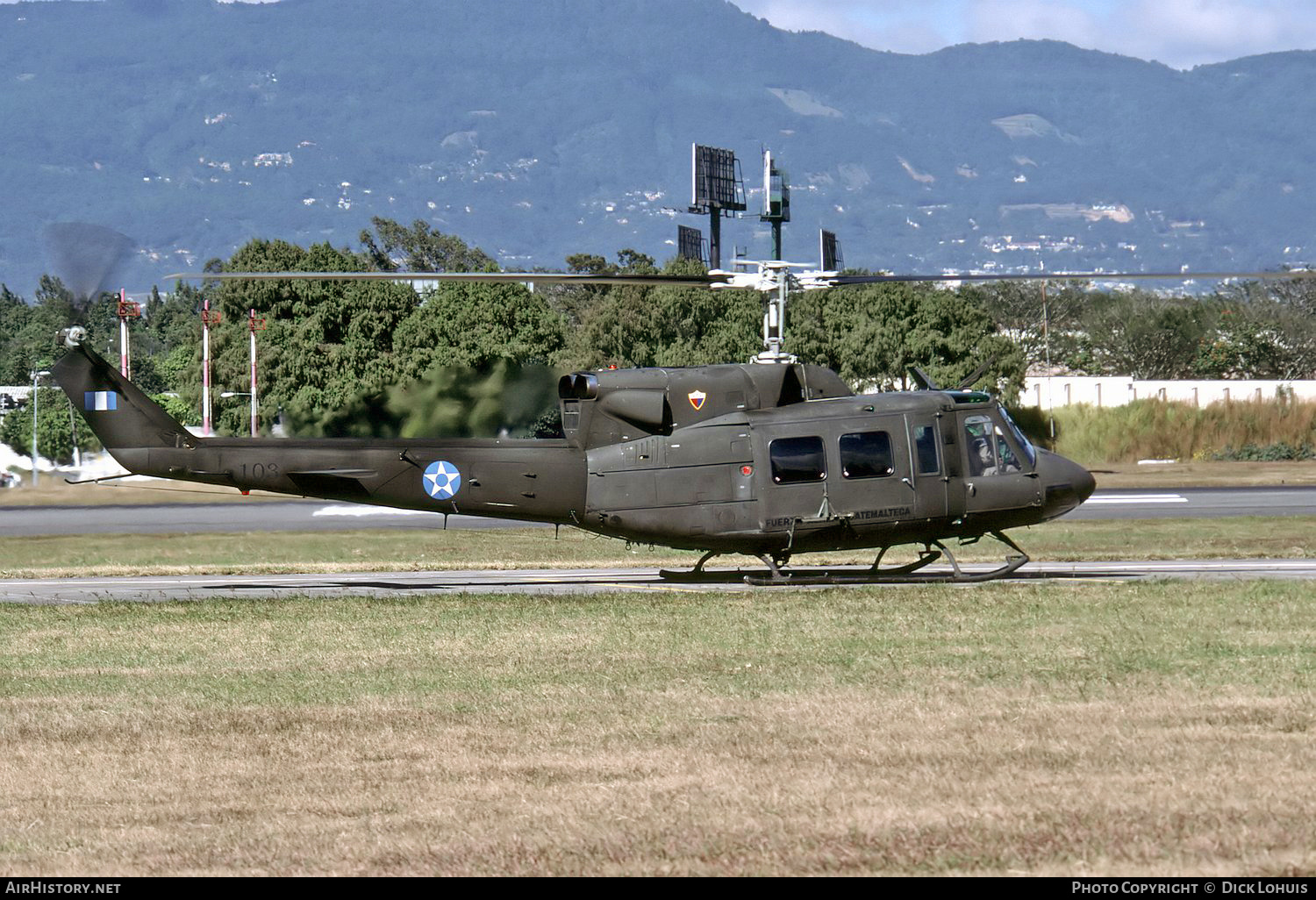 Aircraft Photo of 103 | Bell 212 Twin Two-Twelve | Guatemala - Air Force | AirHistory.net #182072
