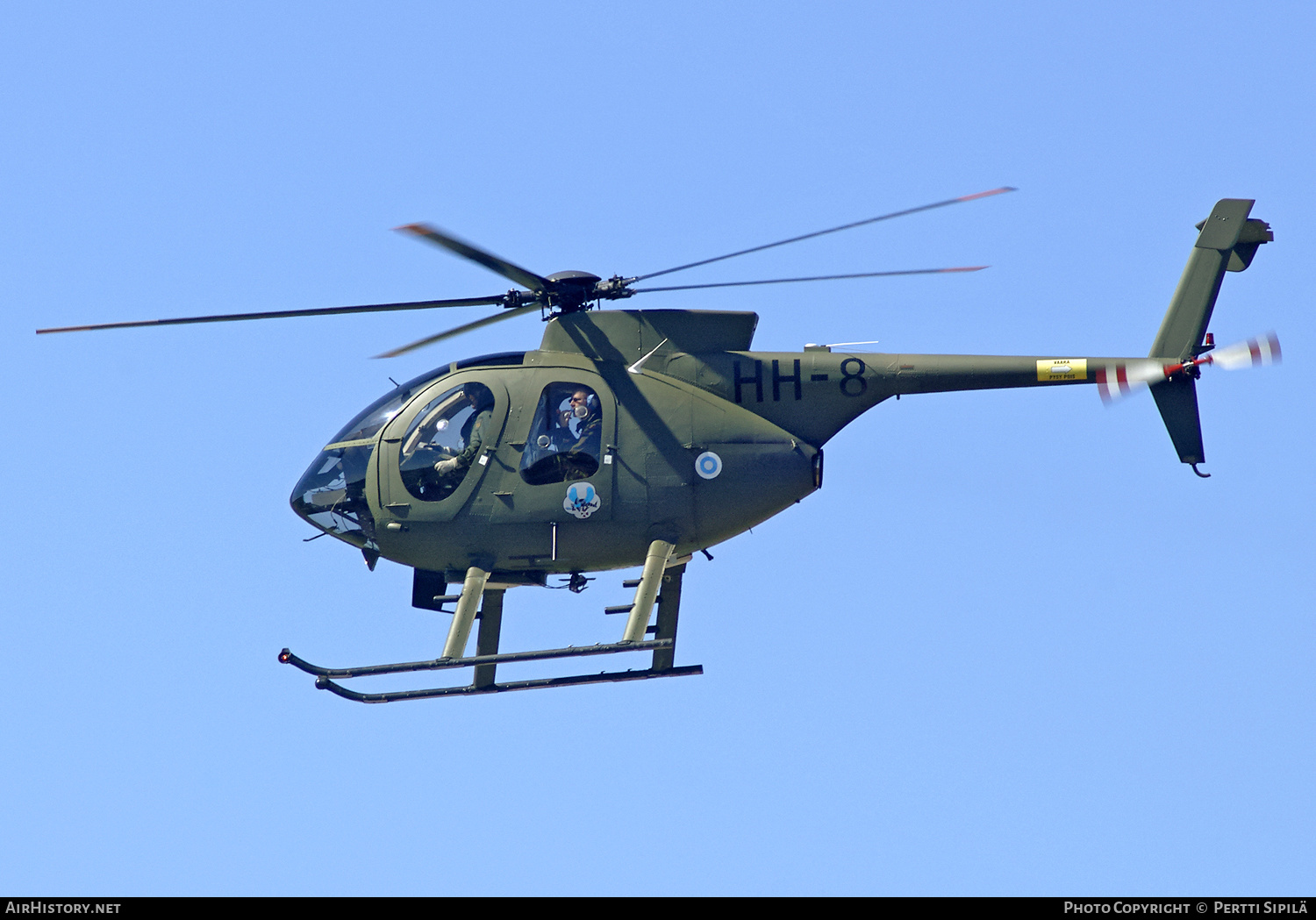 Aircraft Photo of HH-8 | MD Helicopters MD-500E (369E) | Finland - Air Force | AirHistory.net #182085