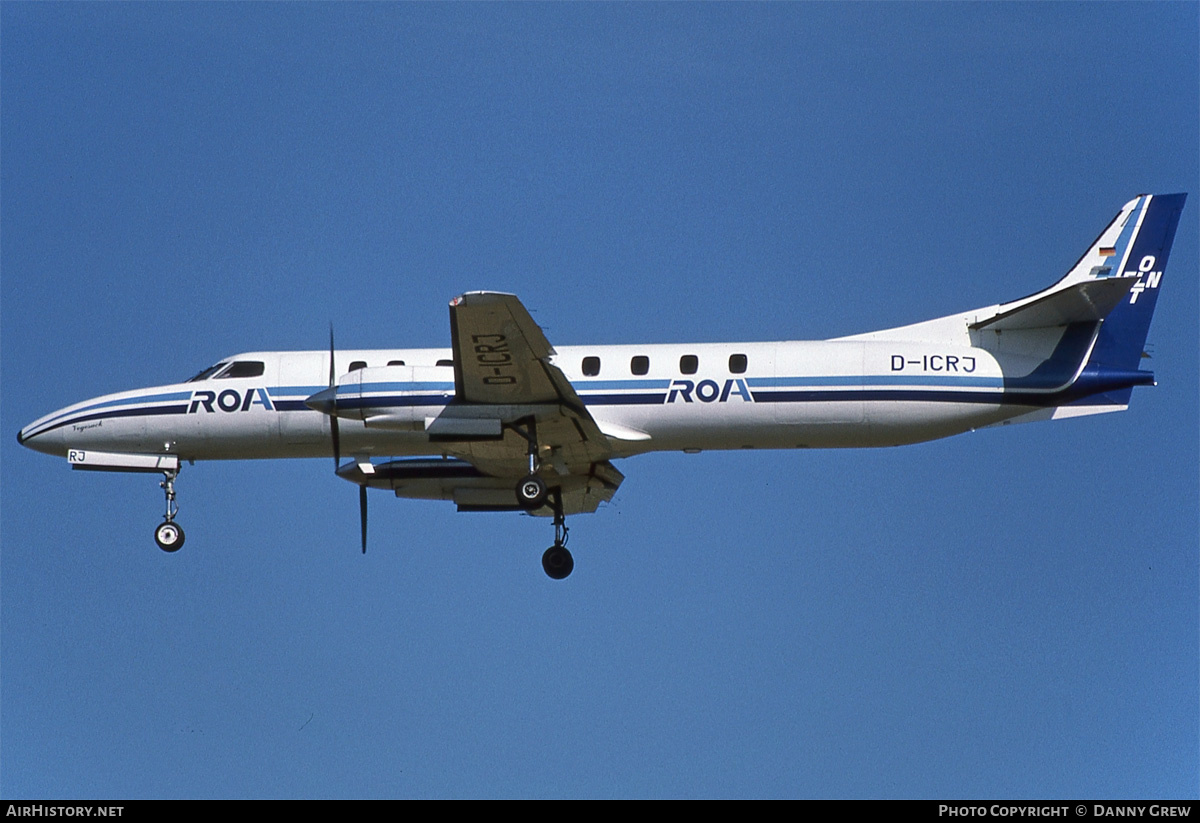 Aircraft Photo of D-ICRJ | Swearingen SA-226TC Metro II | ROA - Roland Air | AirHistory.net #182106