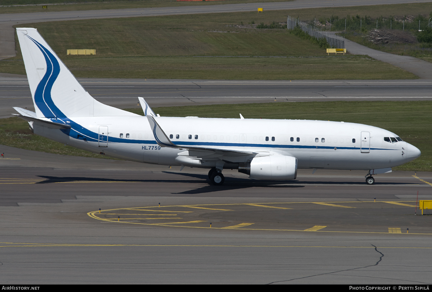 Aircraft Photo of HL7759 | Boeing 737-7EG BBJ | Samsung Techwin Aviation | AirHistory.net #182109