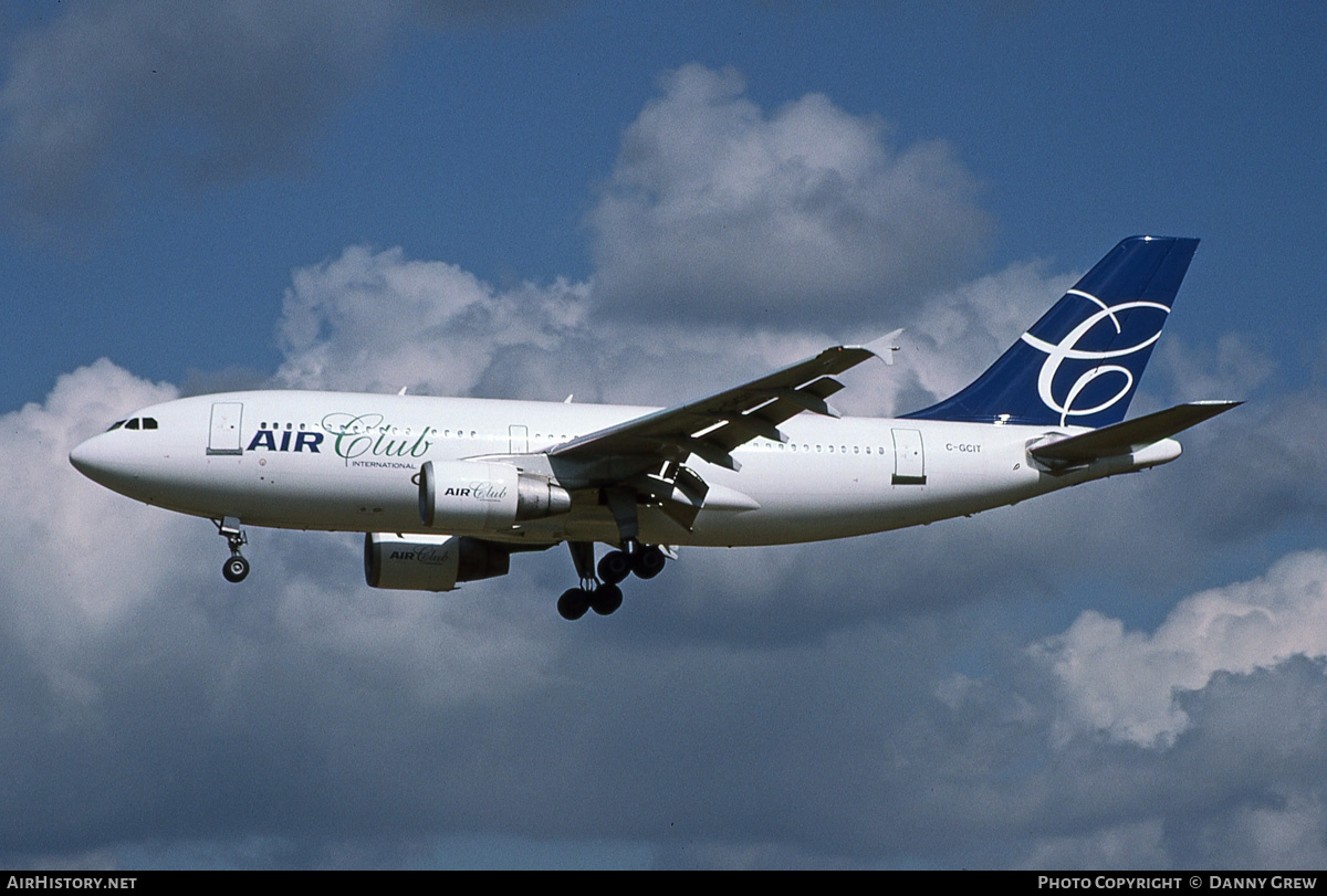 Aircraft Photo of C-GCIT | Airbus A310-324/ET | Air Club International | AirHistory.net #182114