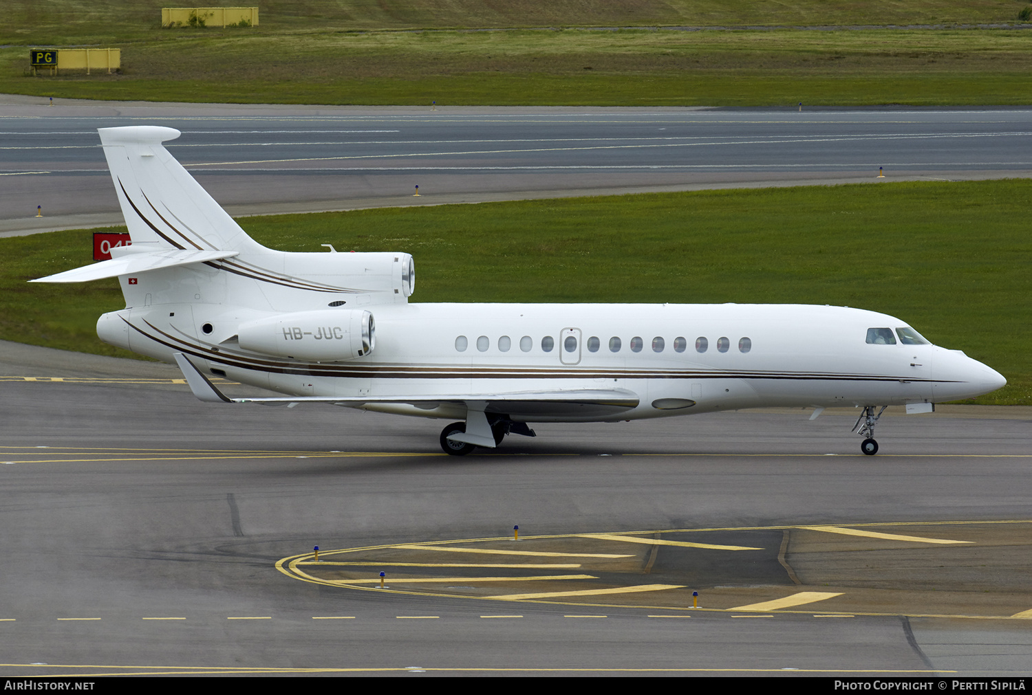 Aircraft Photo of HB-JUC | Dassault Falcon 7X | AirHistory.net #182123