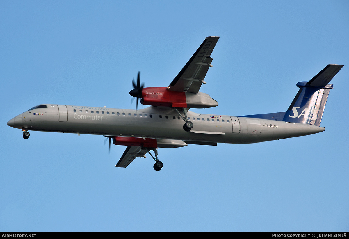 Aircraft Photo of LN-RDQ | Bombardier DHC-8-402 Dash 8 | Scandinavian Commuter - SAS | AirHistory.net #182127