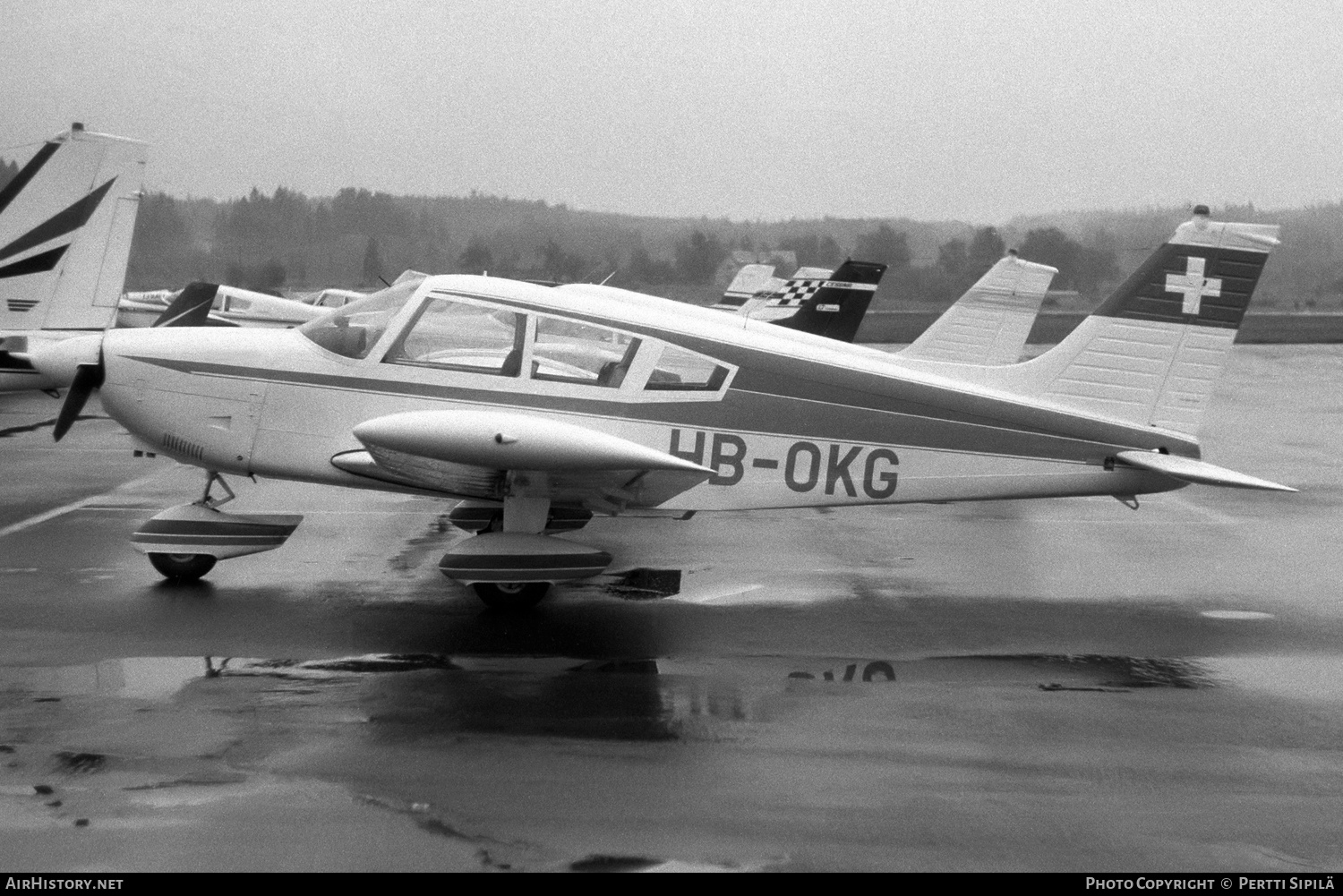Aircraft Photo of HB-OKG | Piper PA-28-180 Cherokee G | AirHistory.net #182131