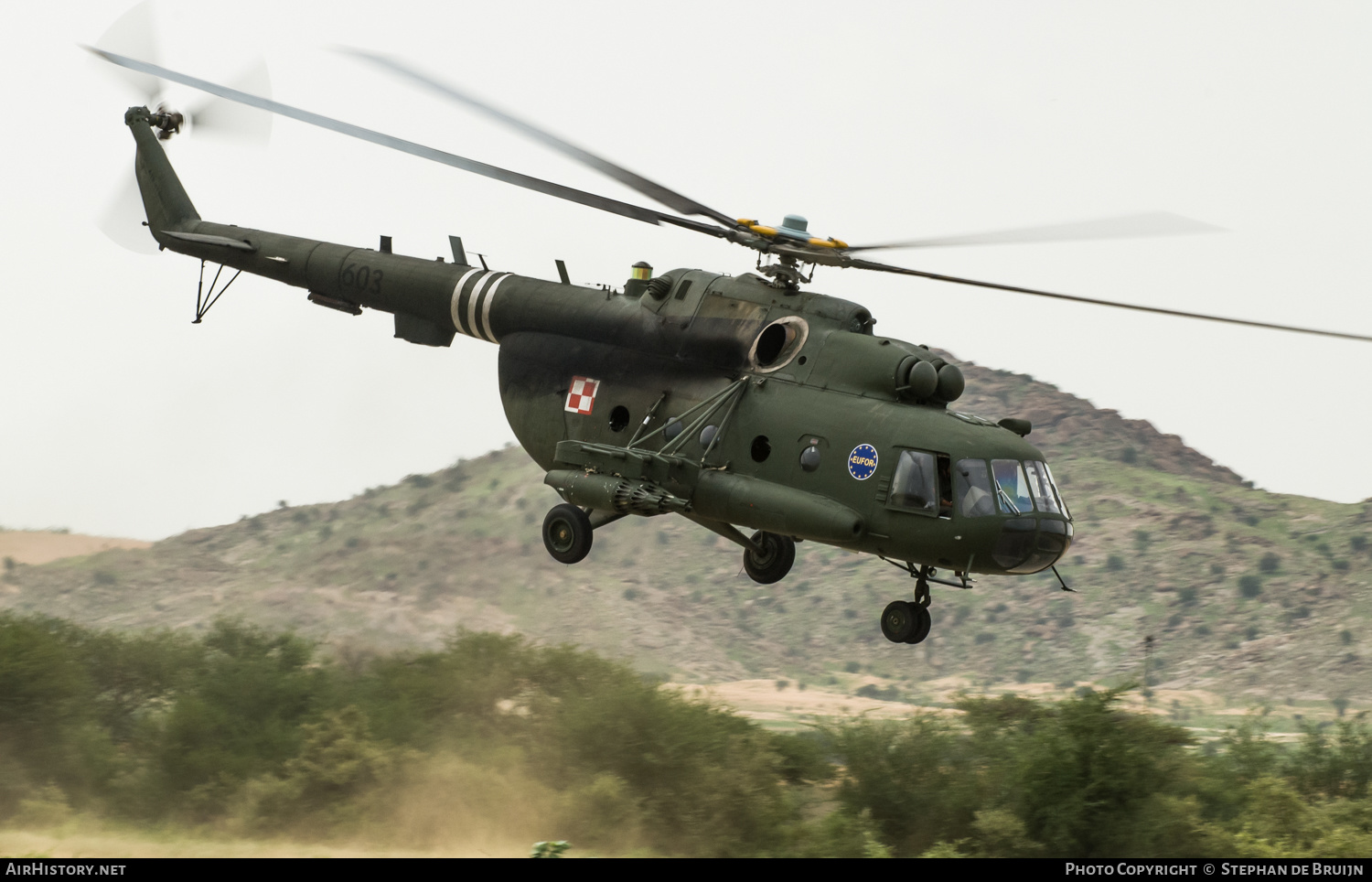 Aircraft Photo of 603 | Mil Mi-17 | Poland - Army | AirHistory.net #182142
