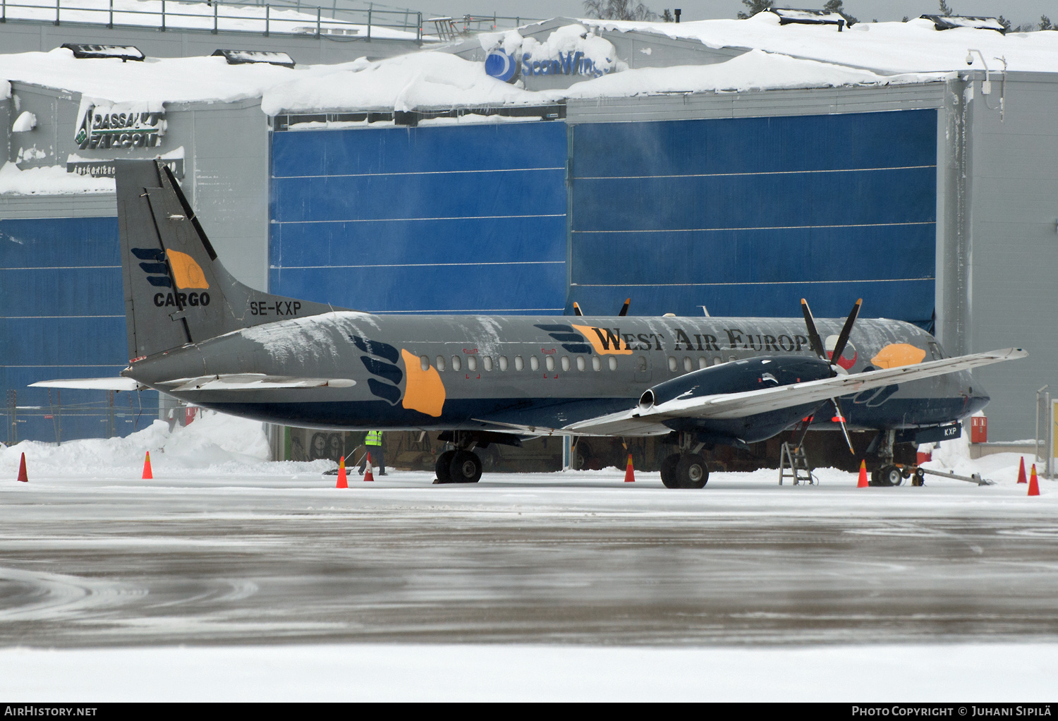 Aircraft Photo of SE-KXP | British Aerospace ATP(LFD) | West Air Europe Cargo | AirHistory.net #182145