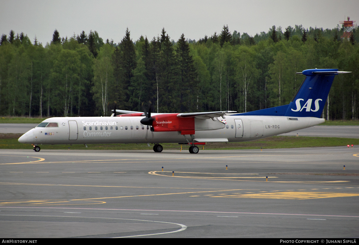 Aircraft Photo of LN-RDG | Bombardier DHC-8-402 Dash 8 | Scandinavian Commuter - SAS | AirHistory.net #182151