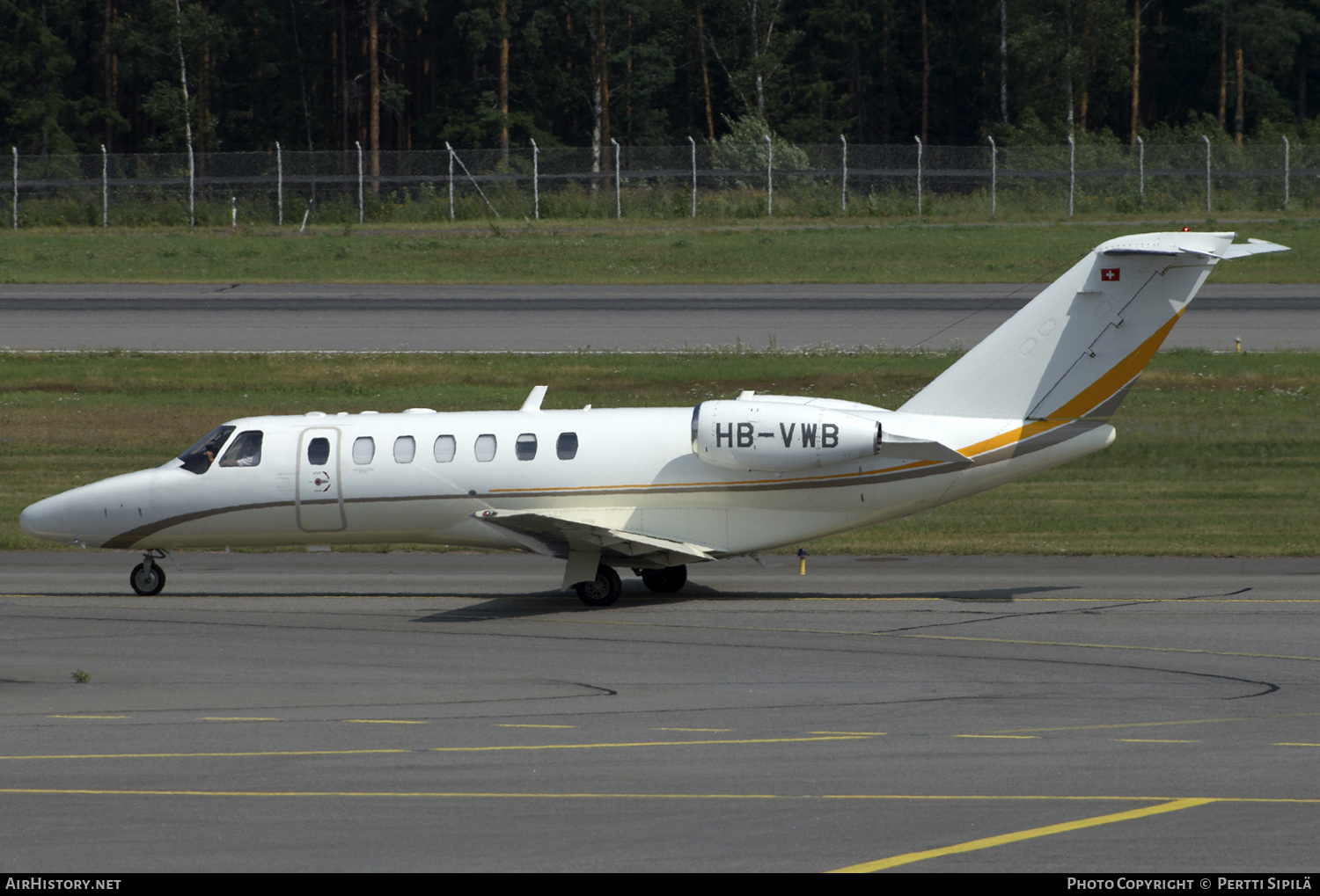 Aircraft Photo of HB-VWB | Cessna 525B CitationJet CJ3 | AirHistory.net #182154