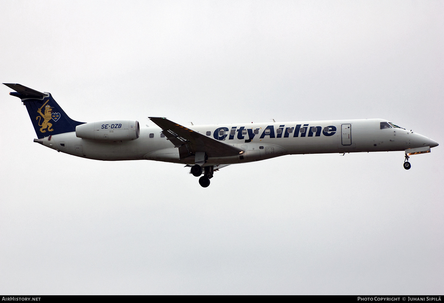 Aircraft Photo of SE-DZB | Embraer ERJ-145EP (EMB-145EP) | City Airline | AirHistory.net #182171