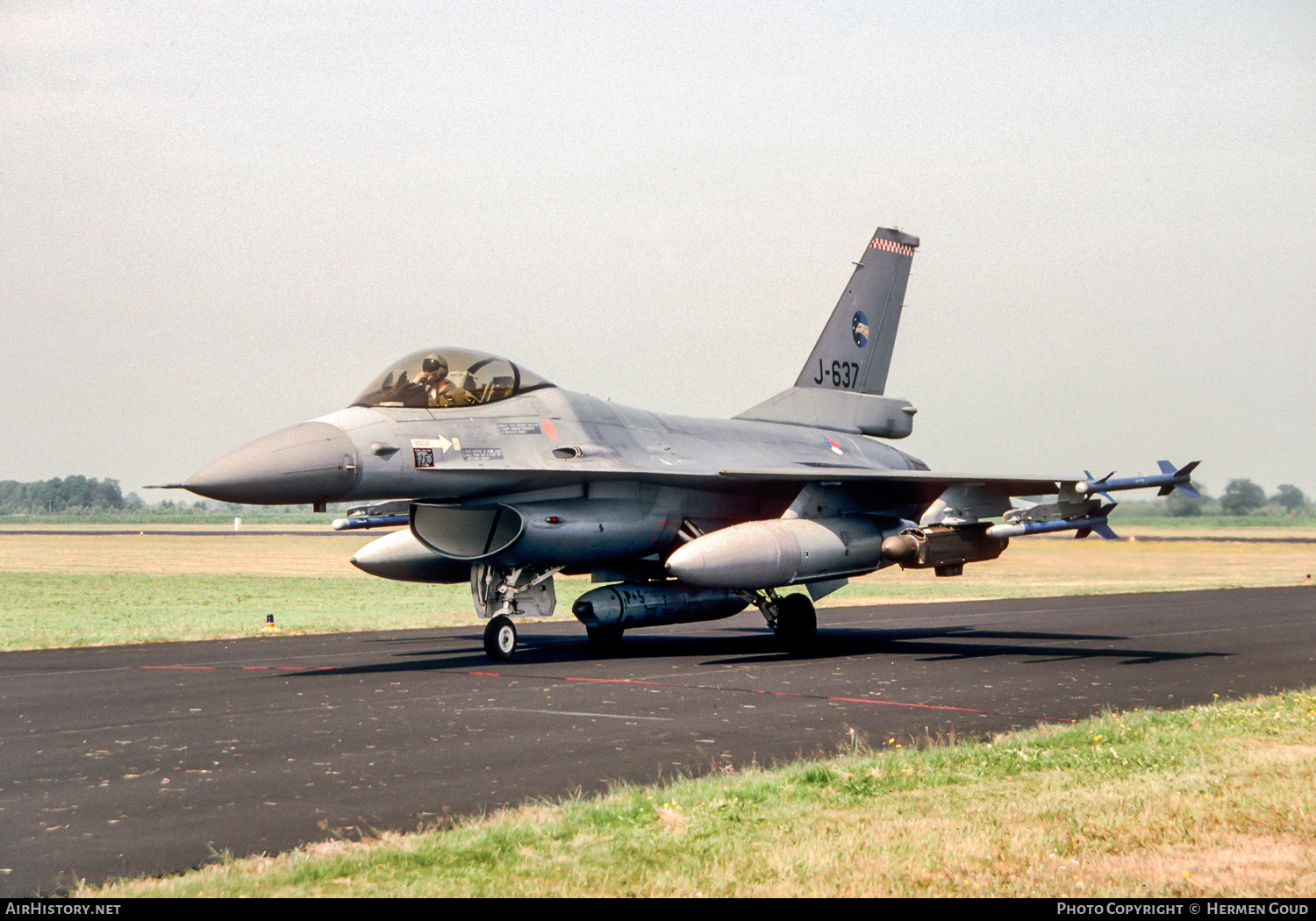 Aircraft Photo of J-637 | General Dynamics F-16AM Fighting Falcon | Netherlands - Air Force | AirHistory.net #182187
