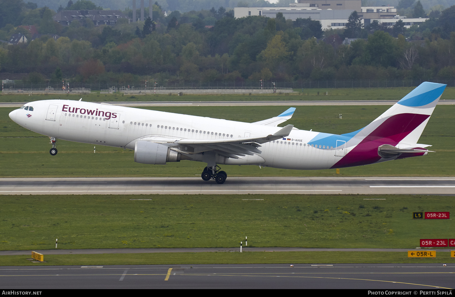 Aircraft Photo of D-AXGE | Airbus A330-202 | Eurowings | AirHistory.net #182196