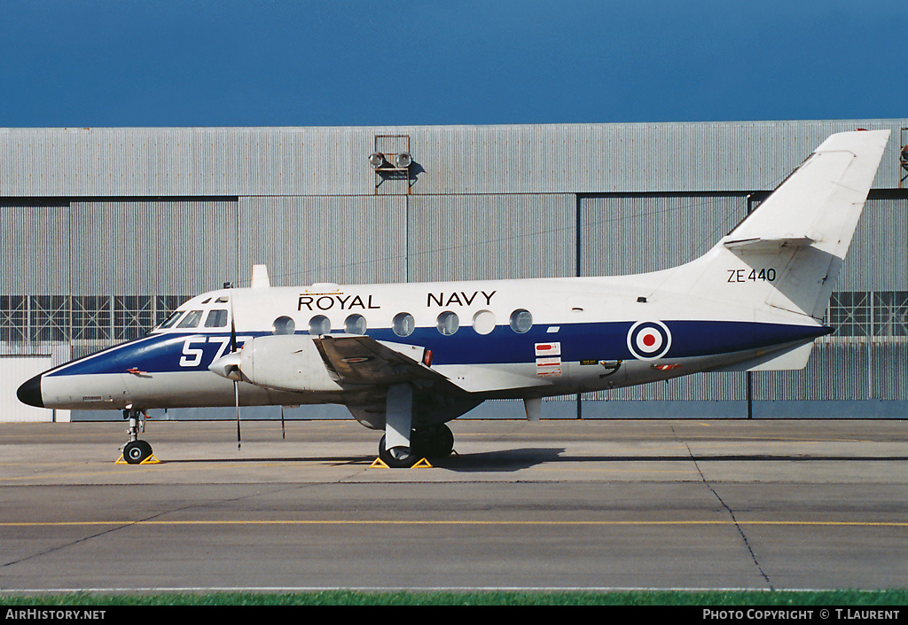 Aircraft Photo of ZE440 | British Aerospace BAe-3100 Jetstream T3 | UK - Navy | AirHistory.net #182211