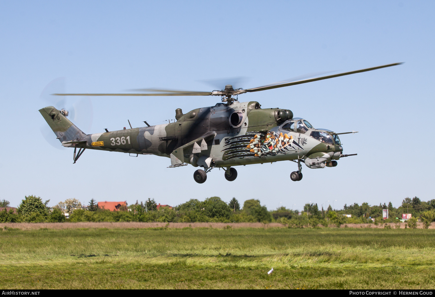 Aircraft Photo of 3361 | Mil Mi-35 | Czech Republic - Air Force | AirHistory.net