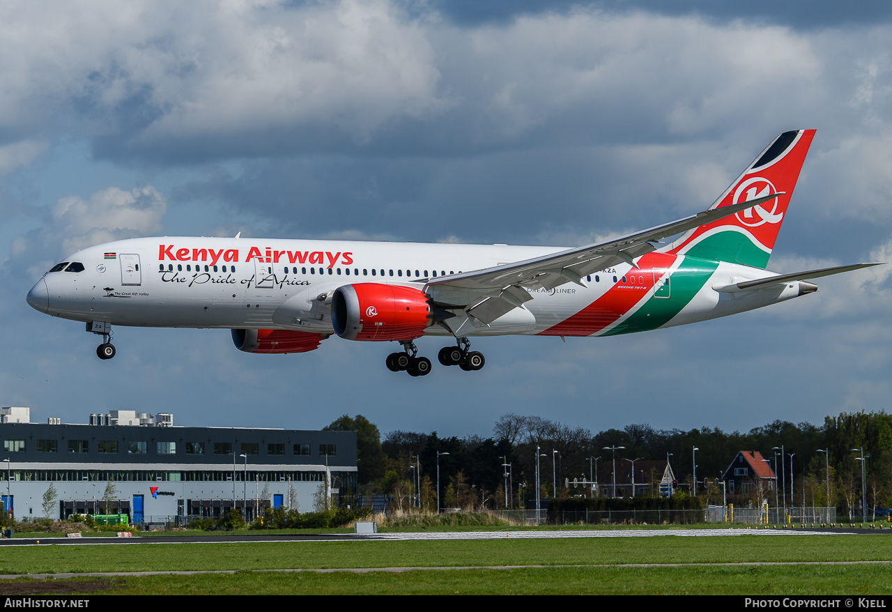 Aircraft Photo of 5Y-KZA | Boeing 787-8 Dreamliner | Kenya Airways | AirHistory.net #182221