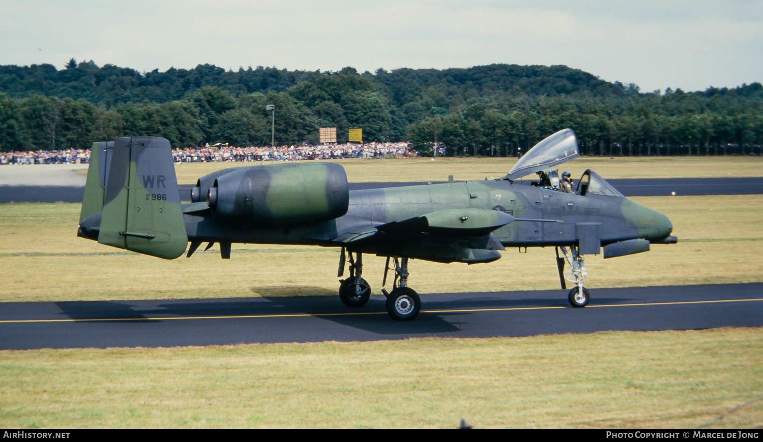 Aircraft Photo of 81-0986 / AF81-986 | Fairchild A-10A Thunderbolt II | USA - Air Force | AirHistory.net #182224