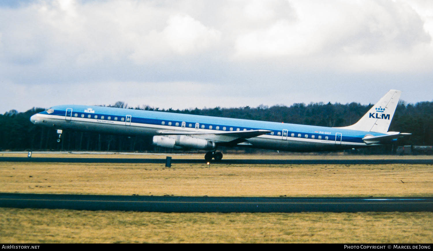Aircraft Photo of PH-DEF | McDonnell Douglas DC-8-63 | KLM - Royal Dutch Airlines | AirHistory.net #182230