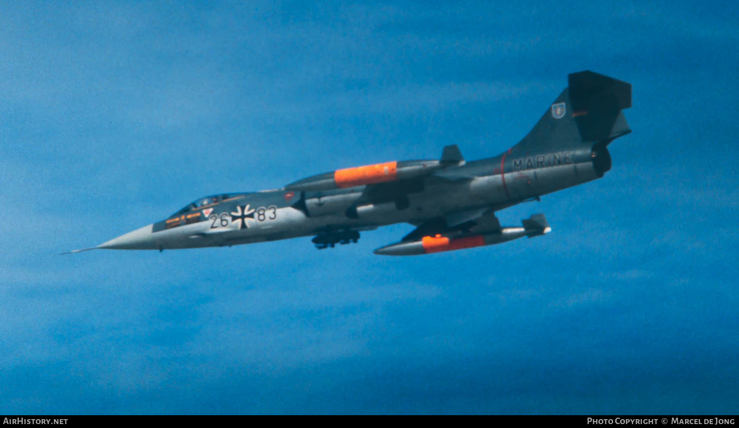 Aircraft Photo of 2683 | Lockheed F-104G Starfighter | Germany - Navy | AirHistory.net #182234