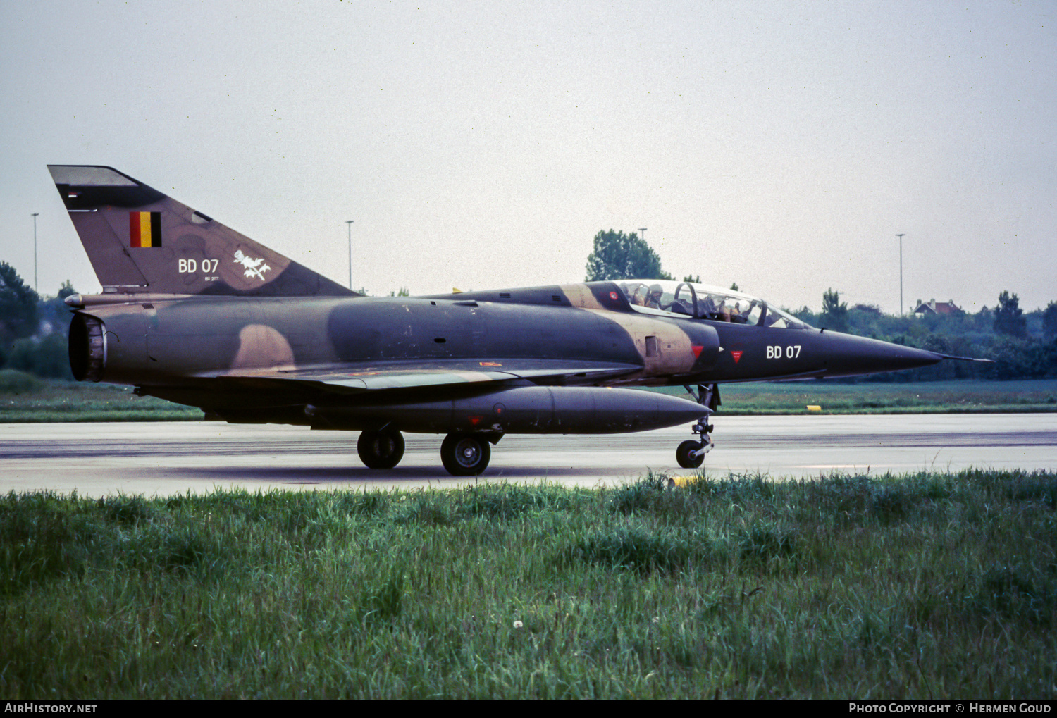 Aircraft Photo of BD07 | Dassault Mirage 5BD | Belgium - Air Force | AirHistory.net #182243