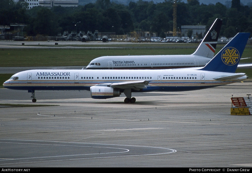 Aircraft Photo of G-SRJG | Boeing 757-236 | Ambassador Airways | AirHistory.net #182269