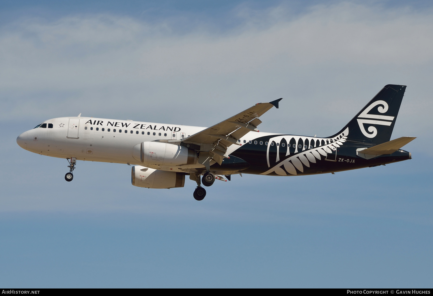 Aircraft Photo of ZK-OJA | Airbus A320-232 | Air New Zealand | AirHistory.net #182273