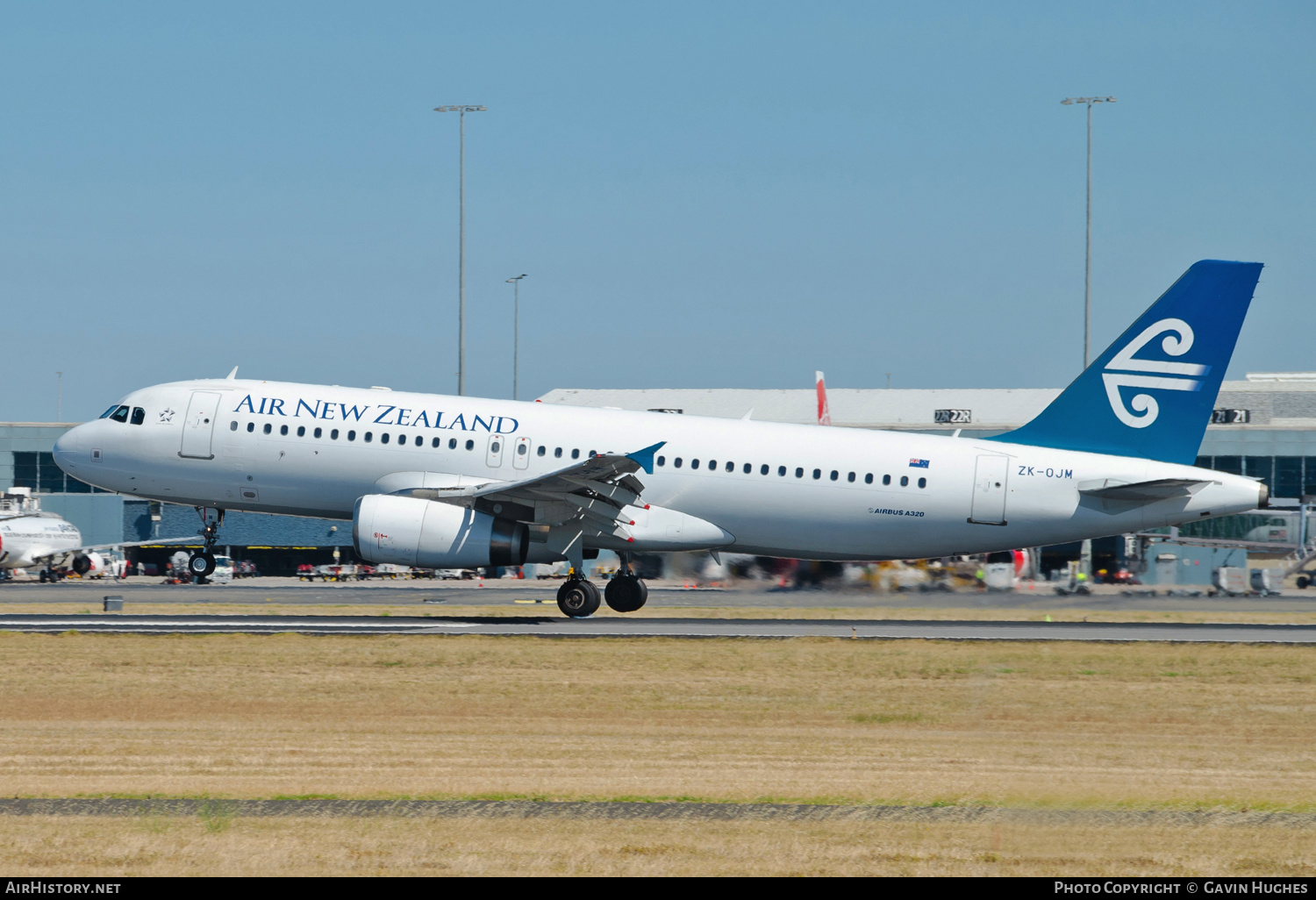 Aircraft Photo of ZK-OJM | Airbus A320-232 | Air New Zealand | AirHistory.net #182274