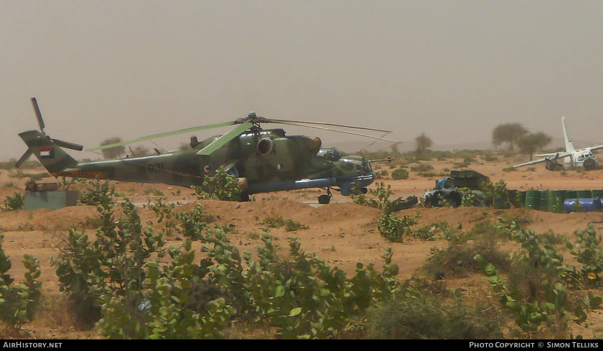 Aircraft Photo of 931 | Mil Mi-24P | Sudan - Air Force | AirHistory.net #182283