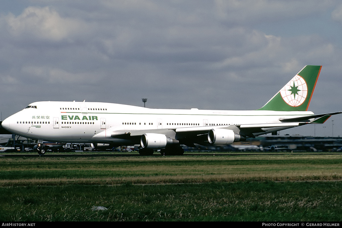 Aircraft Photo of N408EV | Boeing 747-45EM | EVA Air | AirHistory.net #182297