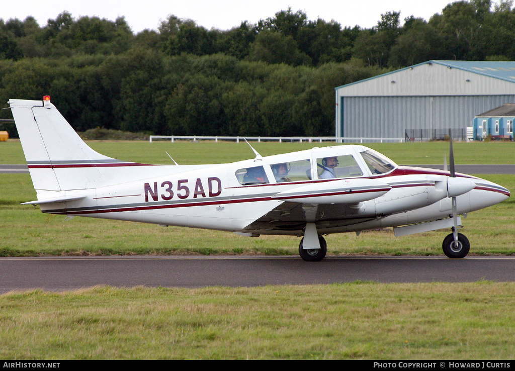 Aircraft Photo of N35AD | Piper PA-30-160 Twin Comanche | AirHistory.net #182320