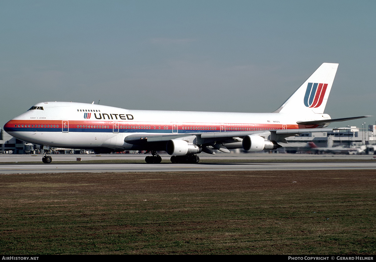 Aircraft Photo of N4727U | Boeing 747-122 | United Airlines | AirHistory.net #182325