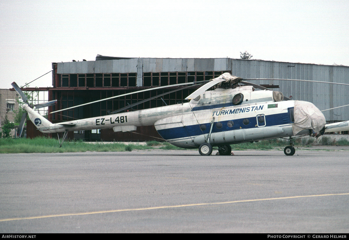 Aircraft Photo of EZ-L481 | Mil Mi-8MTV-1 | Turkmenistan Airlines | AirHistory.net #182335