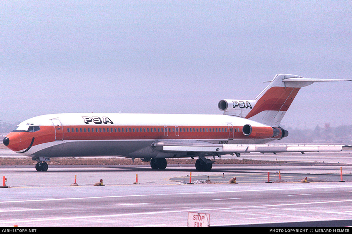 Aircraft Photo of N384PS | Boeing 727-254 | PSA - Pacific Southwest Airlines | AirHistory.net #182343