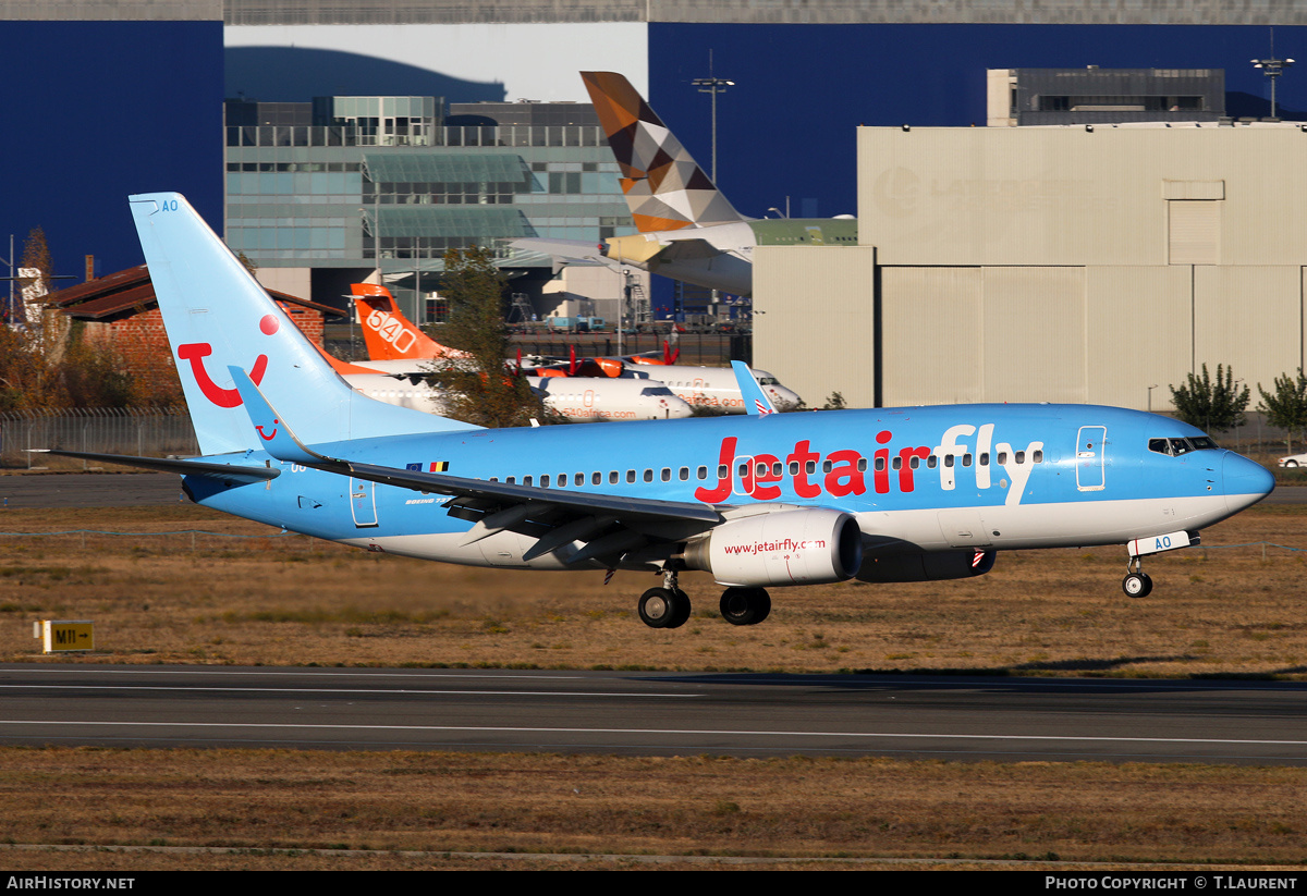 Aircraft Photo of OO-JAO | Boeing 737-7K5 | Jetairfly | AirHistory.net #182344