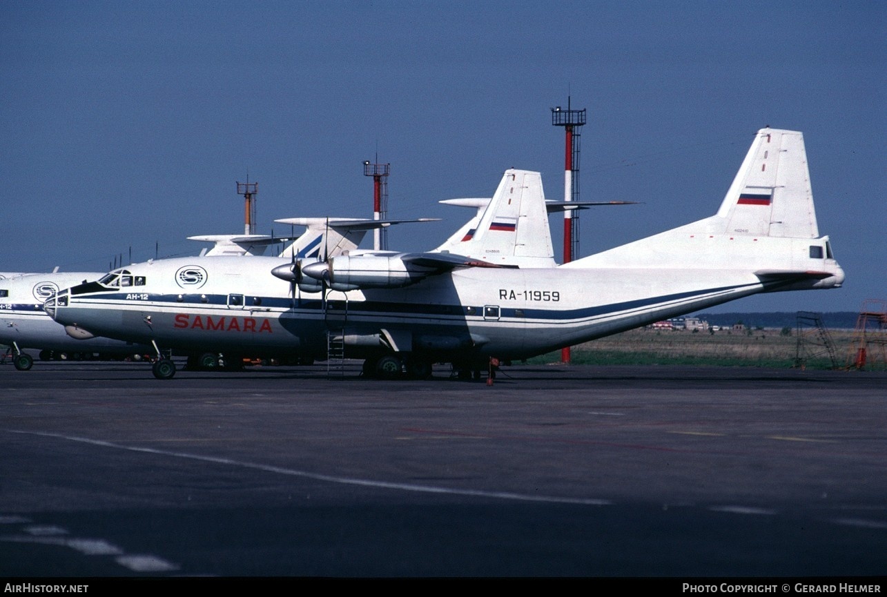 Aircraft Photo of RA-11959 | Antonov An-12B | Samara Airlines | AirHistory.net #182355