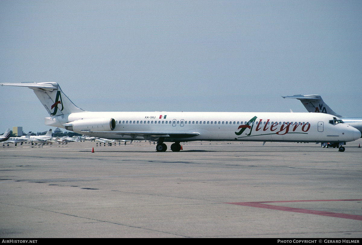 Aircraft Photo of XA-SXJ | McDonnell Douglas MD-83 (DC-9-83) | Allegro Air | AirHistory.net #182358