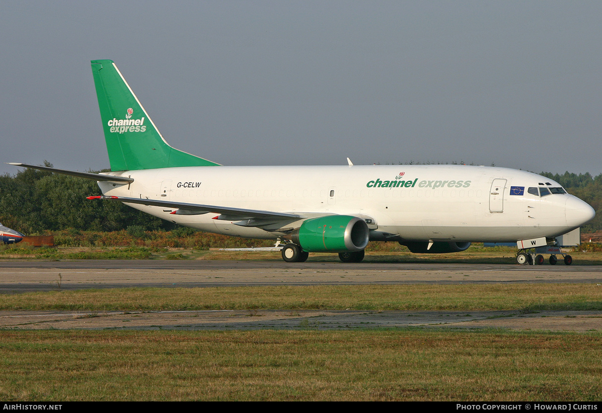 Aircraft Photo of G-CELW | Boeing 737-377(SF) | Channel Express | AirHistory.net #182373